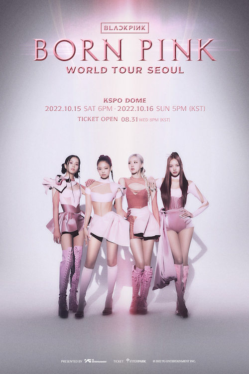 Concert Black Pink Born Pink World Tour Korean Kulture djetelina.hr