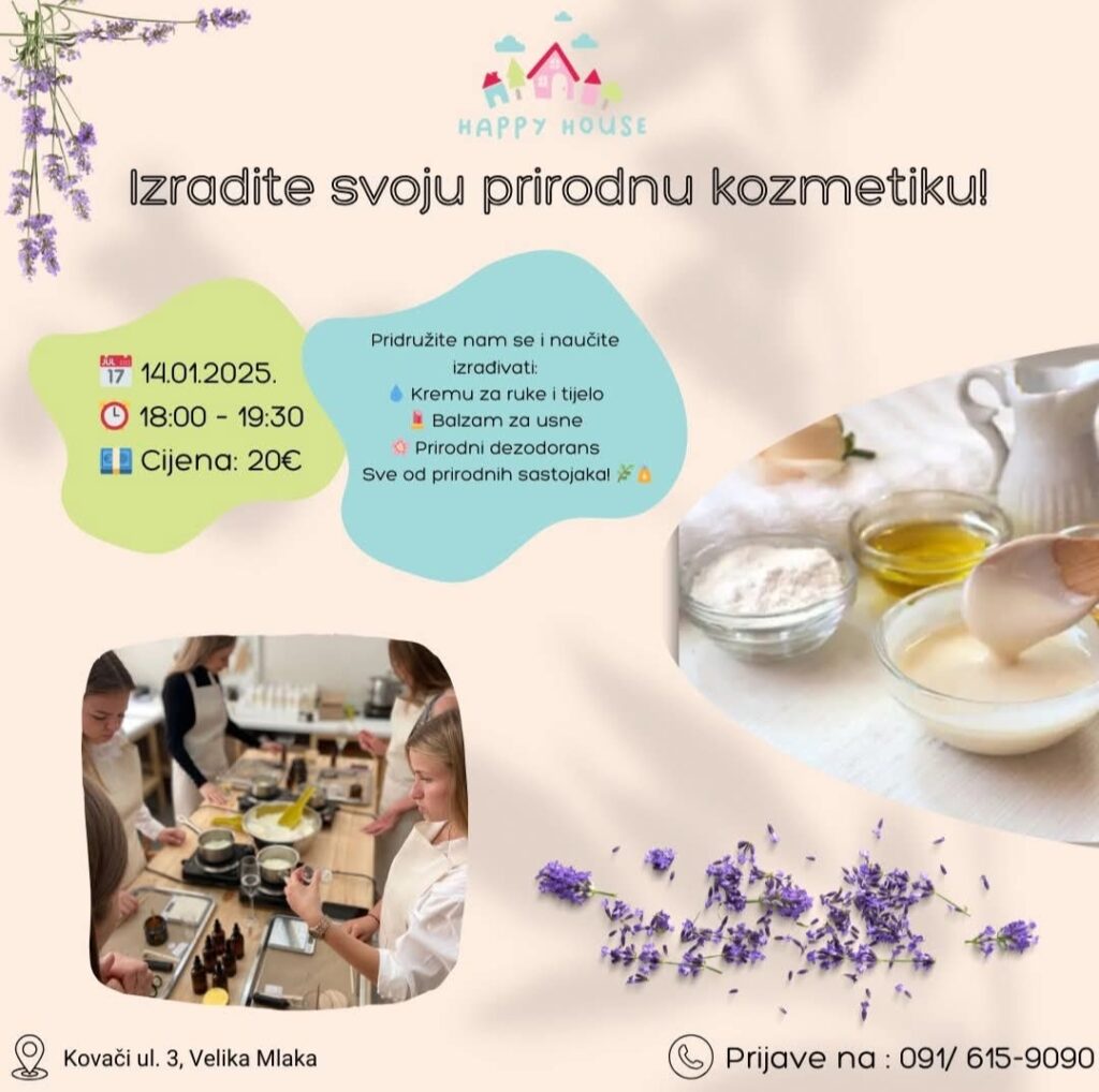 Radionica za djecu izradi svoju prirodnu kozmetiku 1024x1018