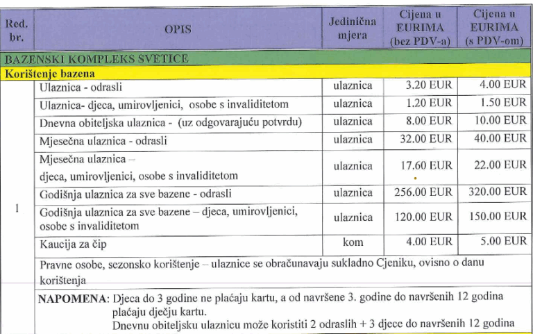 Cijenik bazen Svetice 2025 768x481