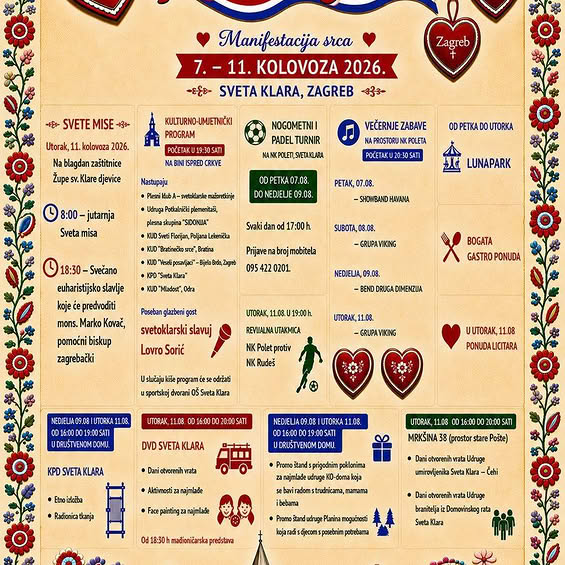 klarinje program 2026